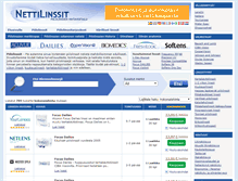 Tablet Screenshot of nettilinssit.fi
